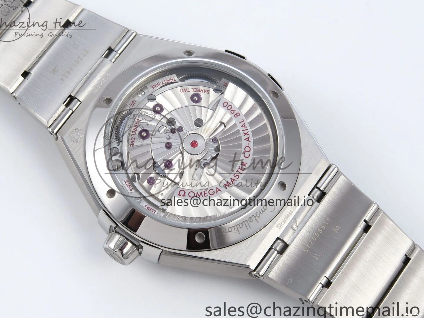 0116 Constellation 41mm SS ASWF 1:1 Best Edition Gray Dial on SS Bracelet A Breathable 7696